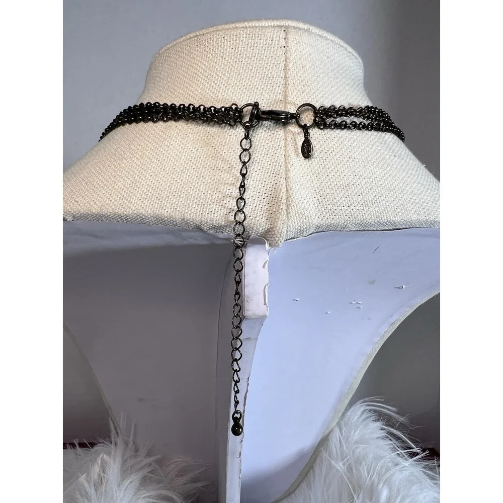 Vintage Premier Designs Seven Strands Layered Necklace Elegant Classic Summer